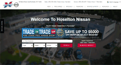 Desktop Screenshot of hoseltonnissan.com