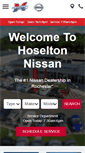 Mobile Screenshot of hoseltonnissan.com